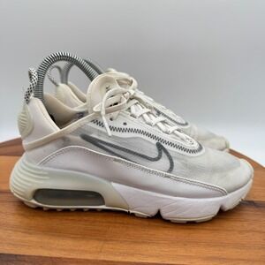 Nike Air Max 2090 Shoes Womens 5.5 White Black Running Athletic Gym Sneakers